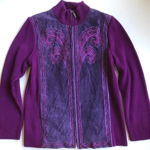 Bob Mackie Leather Jacket